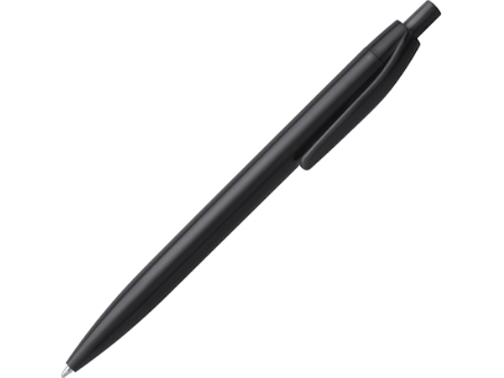 Ручка пластиковая шариковая STIX, черный чернила, черный